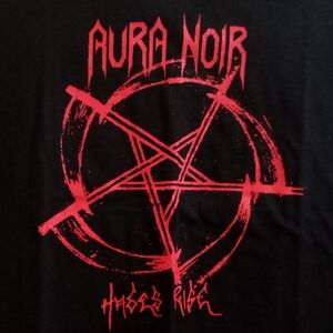 NWOT Women's Aura Noir Hades Rise Tour Girlie Tee
